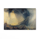 Quadro Stampa su Tela Bufera di neve Annibale e il suo esercito attraversano le Alpi, William Turner - CupidoDesign
