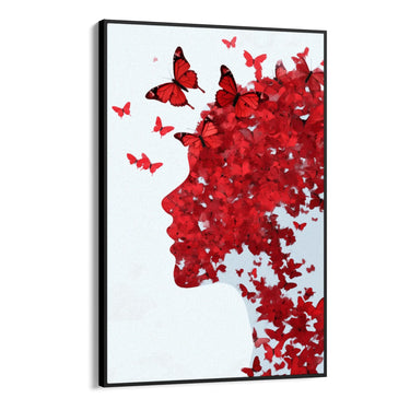 Quadro Stampa su Tela Butterfly Effect - CupidoDesign