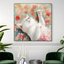 Quadro Stampa su Tela Calma Bianca - CupidoDesign