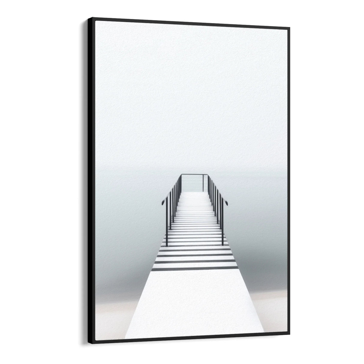 Quadro Stampa su Tela Calma Azzurra - CupidoDesign