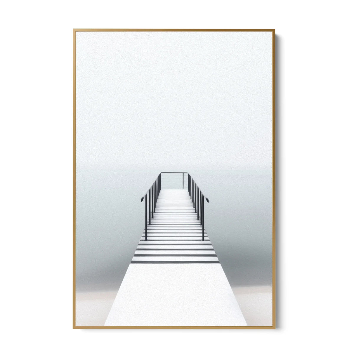 Quadro Stampa su Tela Calma Azzurra - CupidoDesign