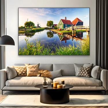 Quadro Stampa su Tela Campagna dei Sogni - CupidoDesign