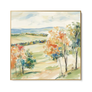 Quadro Stampa su Tela Campo Fiorito - CupidoDesign
