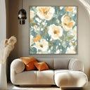 Quadro Stampa su Tela Campo Giallo - CupidoDesign