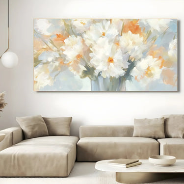 Quadro Stampa su Tela Campo di Margherite - CupidoDesign