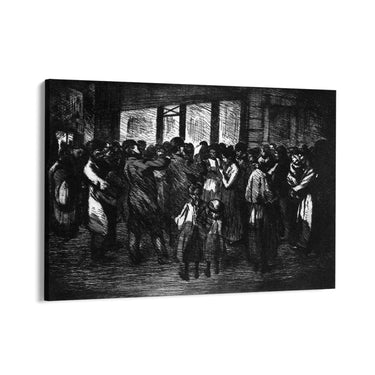 Quadro Stampa su Tela Cantanti di Strada, Theophile Steinlen - CupidoDesign