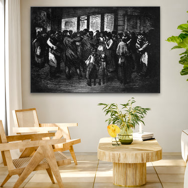 Quadro Stampa su Tela Cantanti di Strada, Theophile Steinlen - CupidoDesign