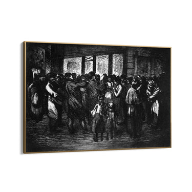 Quadro Stampa su Tela Cantanti di Strada, Theophile Steinlen - CupidoDesign