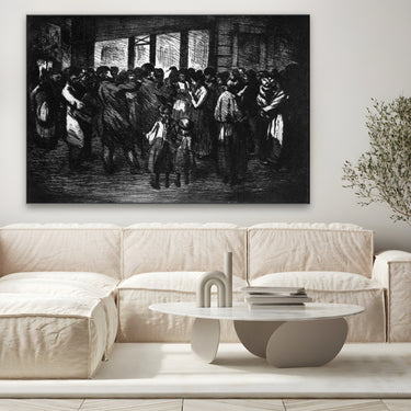 Quadro Stampa su Tela Cantanti di Strada, Theophile Steinlen - CupidoDesign