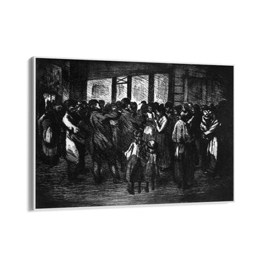 Quadro Stampa su Tela Cantanti di Strada, Theophile Steinlen - CupidoDesign