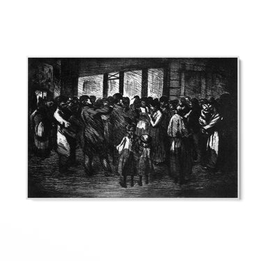 Quadro Stampa su Tela Cantanti di Strada, Theophile Steinlen - CupidoDesign