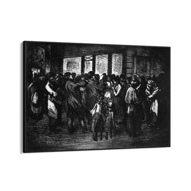 Quadro Stampa su Tela Cantanti di Strada, Theophile Steinlen - CupidoDesign