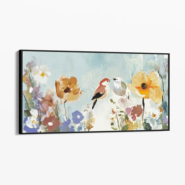 Quadro Stampa su Tela Canto tra i Fiori - CupidoDesign