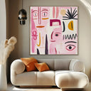 Quadro Stampa su Tela Caos in armonia - CupidoDesign