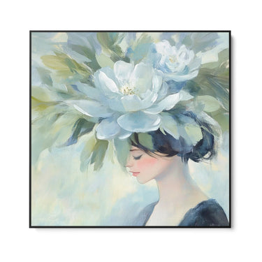 Quadro Stampa su Tela Capelli di Petalo - CupidoDesign