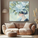 Quadro Stampa su Tela Capelli di Petalo - CupidoDesign