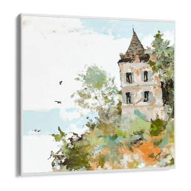Quadro Stampa su Tela Castello Nascosto - CupidoDesign
