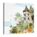 Quadro Stampa su Tela Castello Nascosto - CupidoDesign