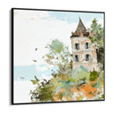 Quadro Stampa su Tela Castello Nascosto - CupidoDesign