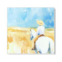 Quadro Stampa su Tela Cavaliere sul Mare - CupidoDesign