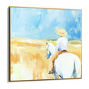 Quadro Stampa su Tela Cavaliere sul Mare - CupidoDesign
