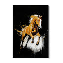 Quadro Stampa su Tela Cavallo Dorato - CupidoDesign