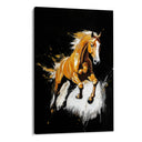 Quadro Stampa su Tela Cavallo Dorato - CupidoDesign