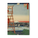 Quadro Stampa su Tela Cento vedute famose di Edo I, Utagawa Hiroshige - CupidoDesign