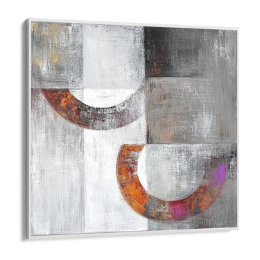 Quadro Stampa su Tela Cerchi Sospesi - CupidoDesign