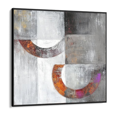 Quadro Stampa su Tela Cerchi Sospesi - CupidoDesign