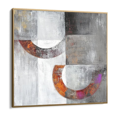 Quadro Stampa su Tela Cerchi Sospesi - CupidoDesign