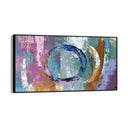 Quadro Stampa su Tela Cerchio Liquido - CupidoDesign