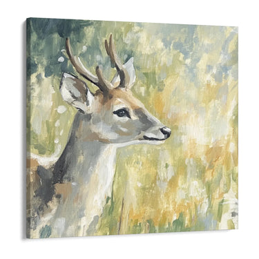 Quadro Stampa su Tela Cervo Silenzioso - CupidoDesign