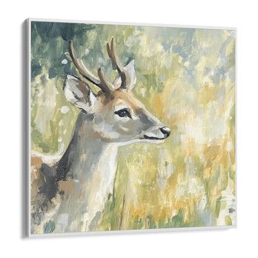 Quadro Stampa su Tela Cervo Silenzioso - CupidoDesign