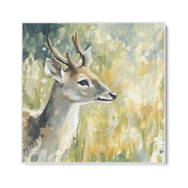 Quadro Stampa su Tela Cervo Silenzioso - CupidoDesign