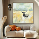 Quadro Stampa su Tela Cervo nel Sole - CupidoDesign