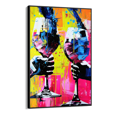 Quadro Stampa su Tela Cheers - CupidoDesign