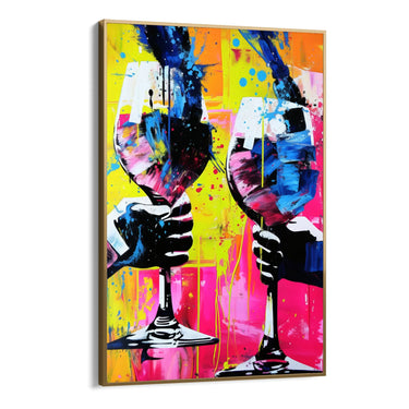 Quadro Stampa su Tela Cheers - CupidoDesign