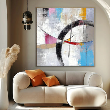 Quadro Stampa su Tela Ciclicità Sospesa - CupidoDesign