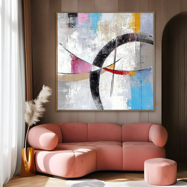 Quadro Stampa su Tela Ciclicità Sospesa - CupidoDesign