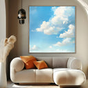Quadro Stampa su Tela Cielo Chiaro - CupidoDesign