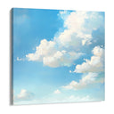 Quadro Stampa su Tela Cielo Chiaro - CupidoDesign
