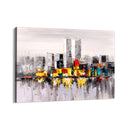 Quadro Stampa su Tela Città Riflessa - CupidoDesign