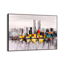 Quadro Stampa su Tela Città Riflessa - CupidoDesign
