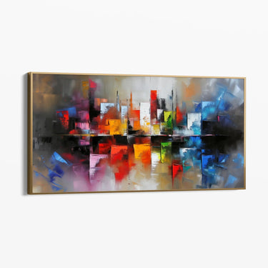 Quadro Stampa su Tela Città ideale - CupidoDesign