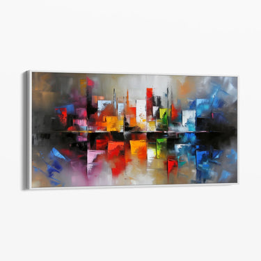 Quadro Stampa su Tela Città ideale - CupidoDesign