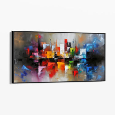 Quadro Stampa su Tela Città ideale - CupidoDesign