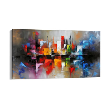 Quadro Stampa su Tela Città ideale - CupidoDesign