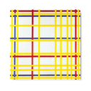 Quadro Stampa su Tela Città di New York, Piet Mondrian - CupidoDesign