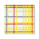 Quadro Stampa su Tela Città di New York, Piet Mondrian - CupidoDesign